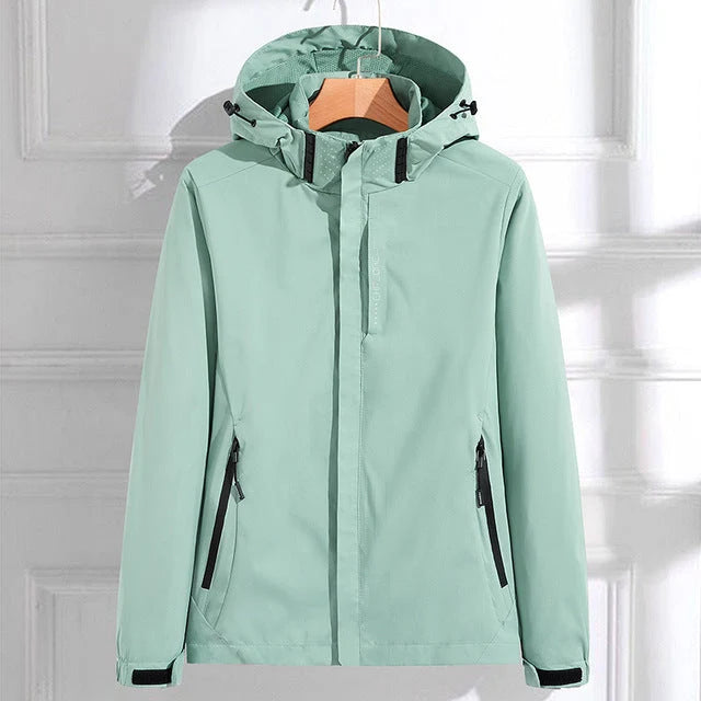 Angela | Damska kurtka funkcjonalna z zamkiem i kapturem 0
