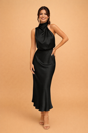 MADELYN | Elegancka damska sukienka midi