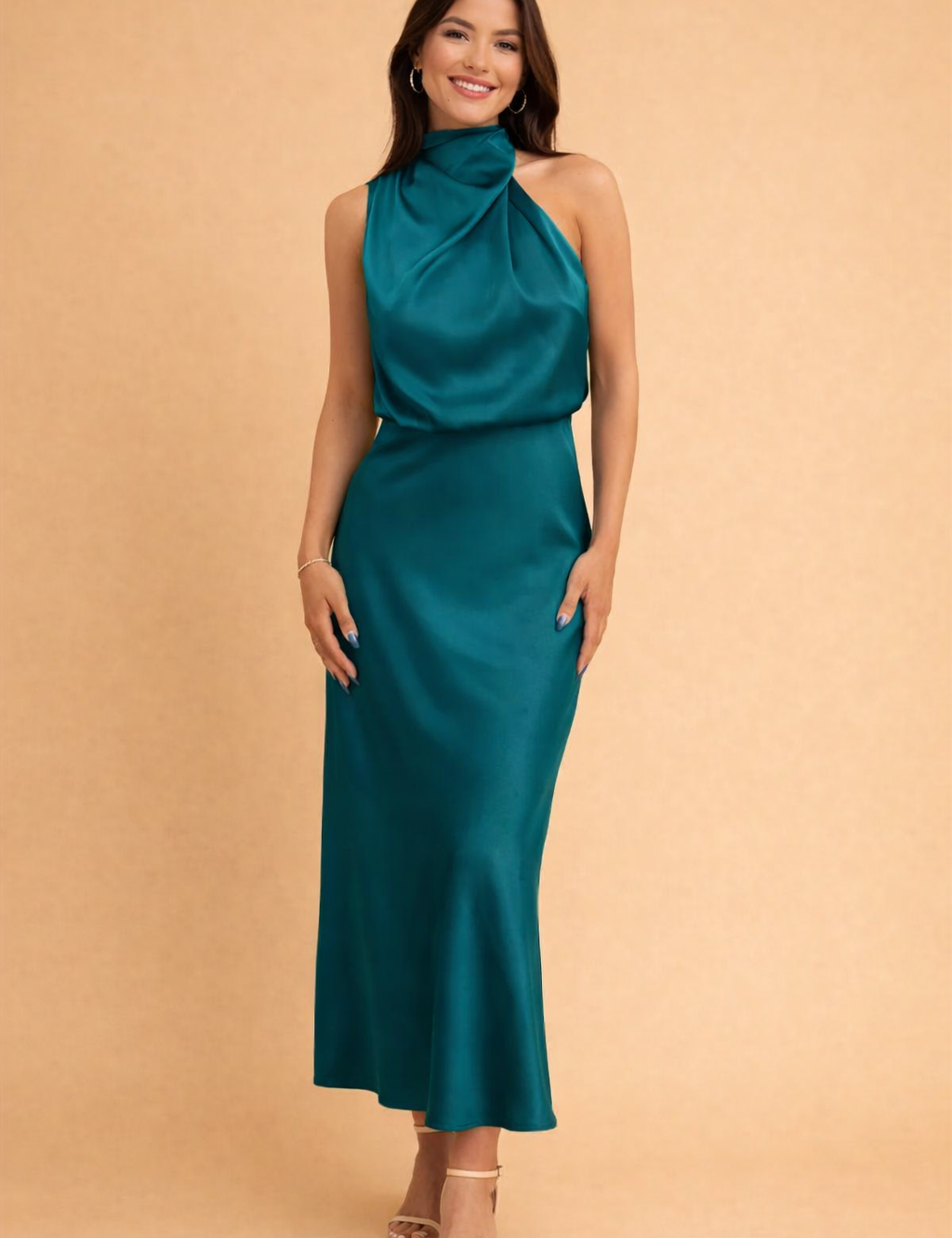 MADELYN | Elegancka damska sukienka midi