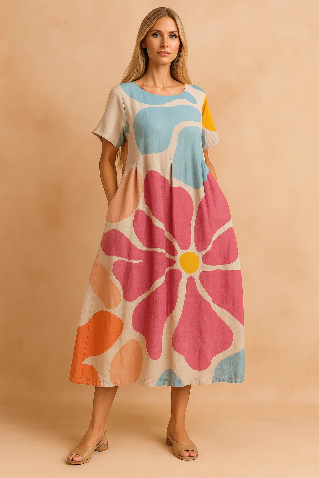 LOTTIE | Sukienka w kwiaty w stylu boho