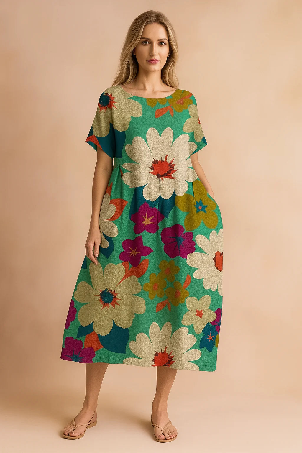 LOTTIE | Sukienka w kwiaty w stylu boho