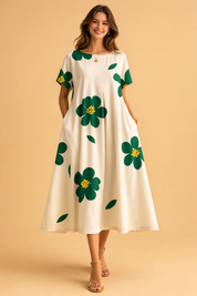 LOTTIE | Sukienka w kwiaty w stylu boho