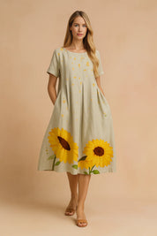 LOTTIE | Sukienka w kwiaty w stylu boho