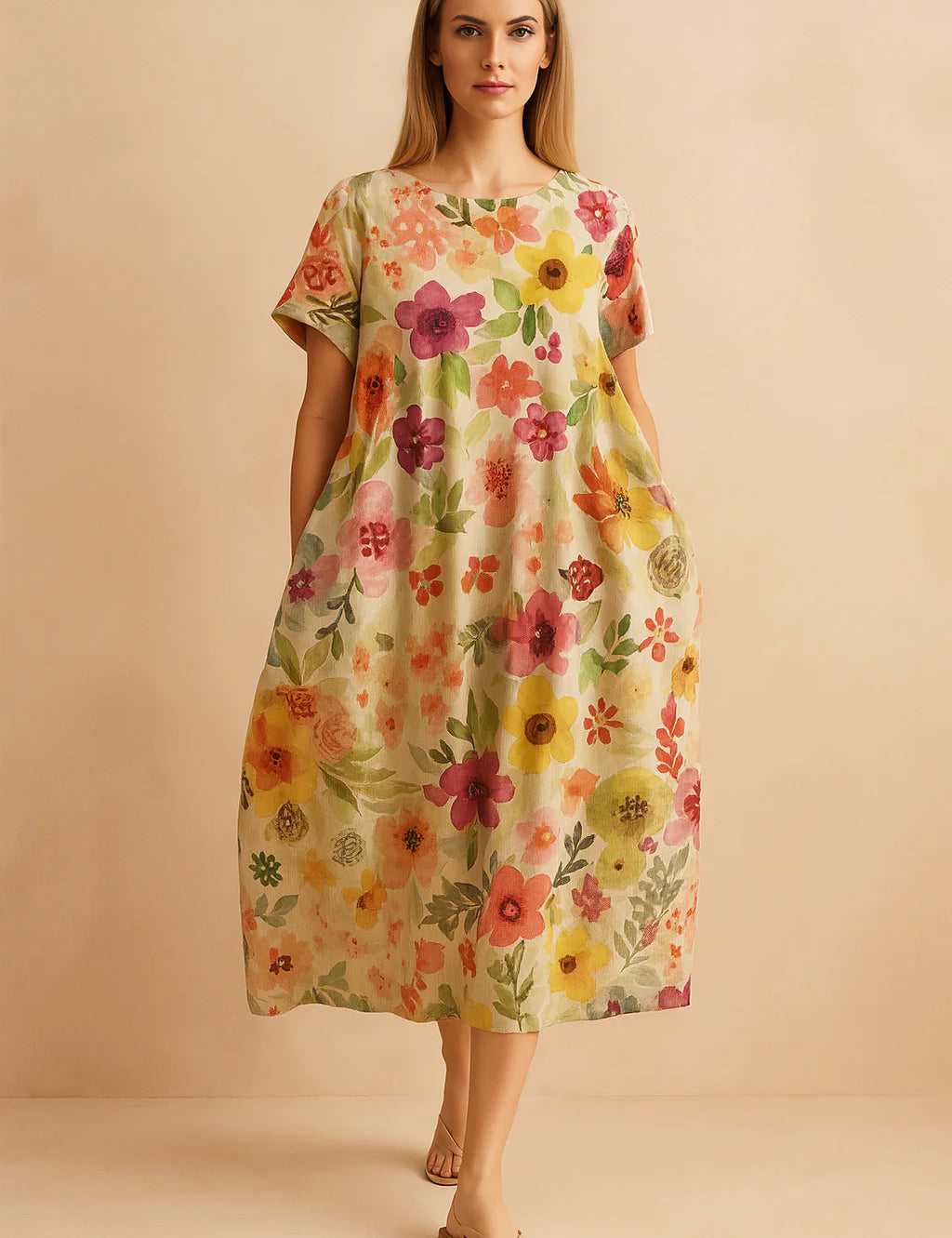 LOTTIE | Sukienka w kwiaty w stylu boho