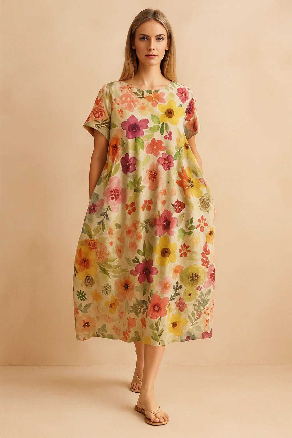 LOTTIE | Sukienka w kwiaty w stylu boho