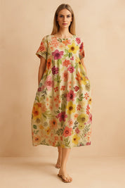 LOTTIE | Sukienka w kwiaty w stylu boho