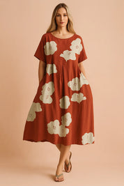 LOTTIE | Sukienka w kwiaty w stylu boho