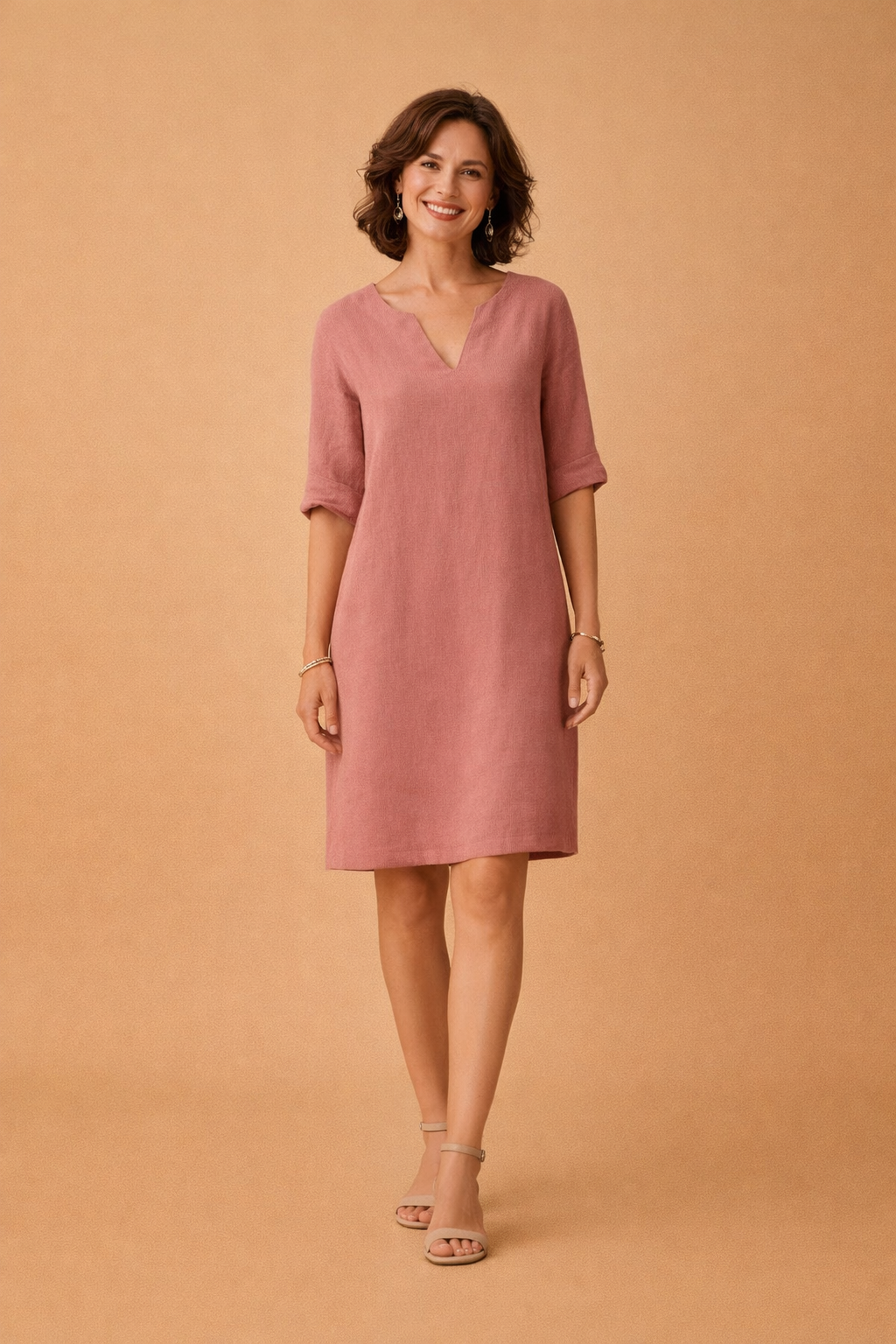 SCARLETT | Letnia sukienka o średniej długości