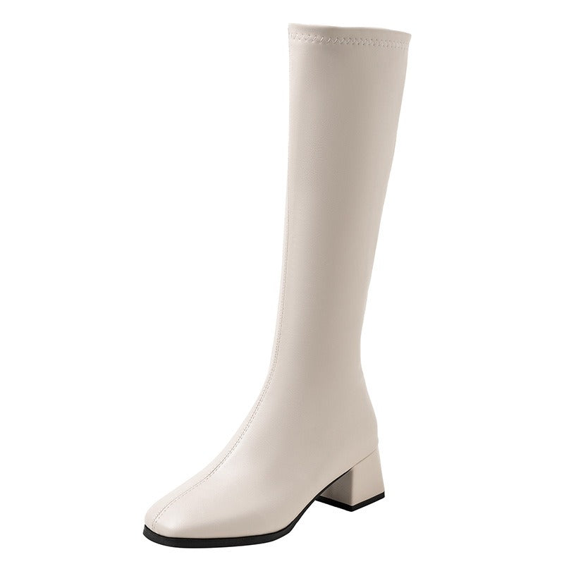 Botki Damskie Retro z Arch Support i Wygodnym Obcasem na Jesień