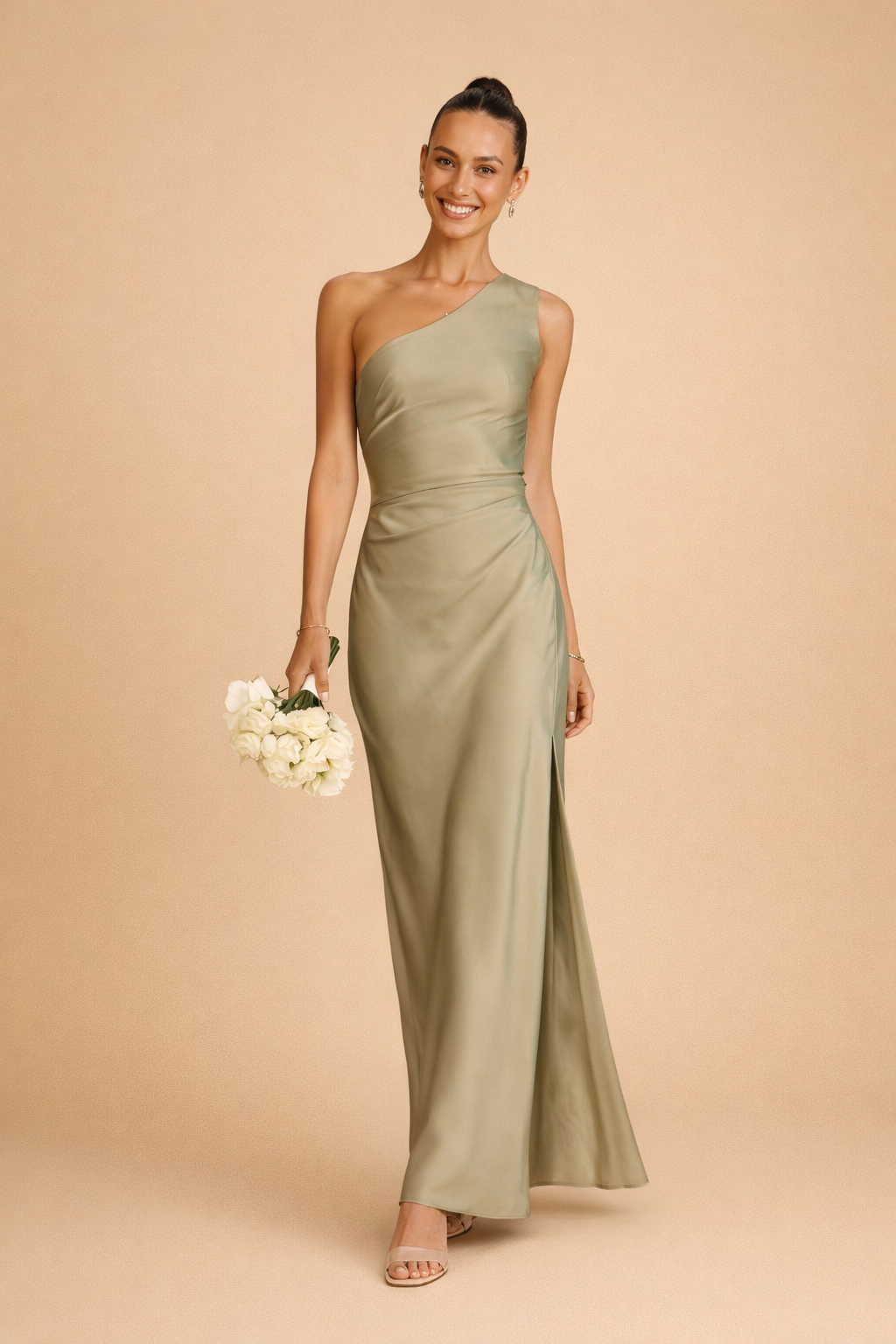 DELPHINE | Seksowna sukienka maxi